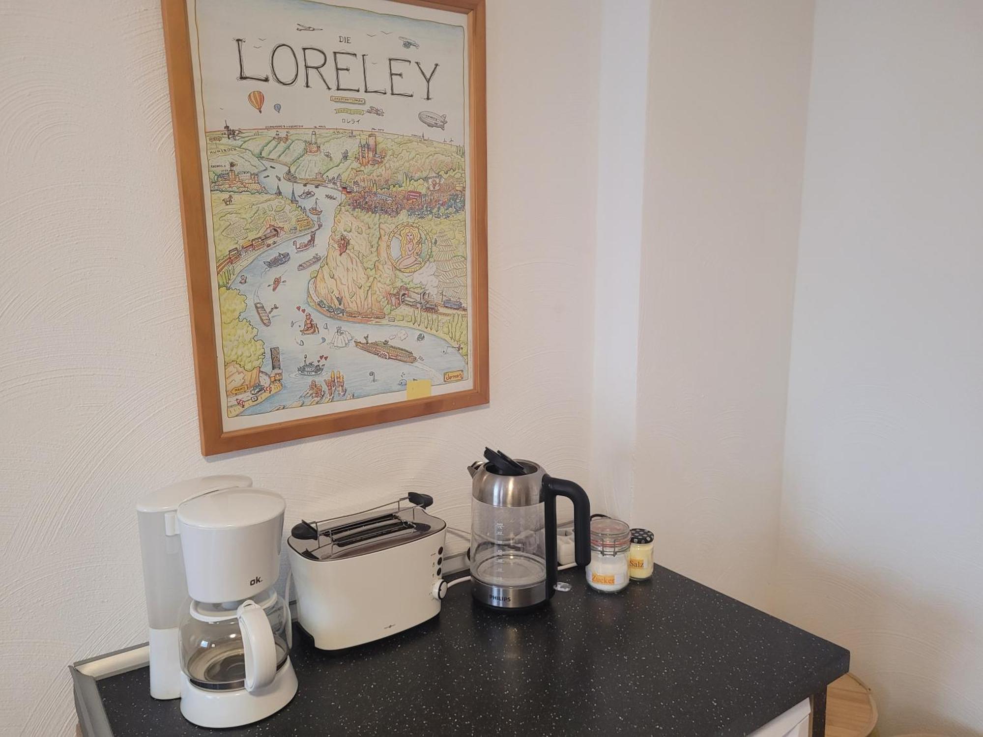 Urlaub Am Rhein, Ferienwohnung Mit Garten 博帕德 外观 照片